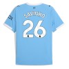 Manchester City Savinho 26 Hjemme 2025-26 - Herre Fotballdrakt